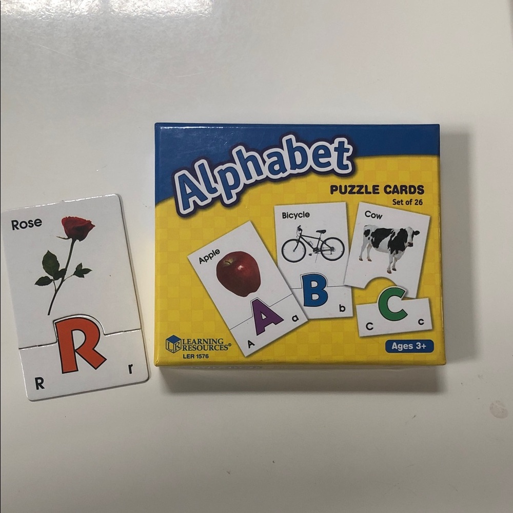 📚5 for $25📚- Alphabet Puzzle Cards